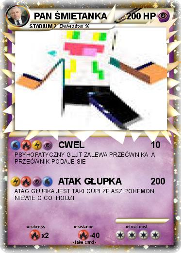 Pokemon PAN ŚMIETANKA