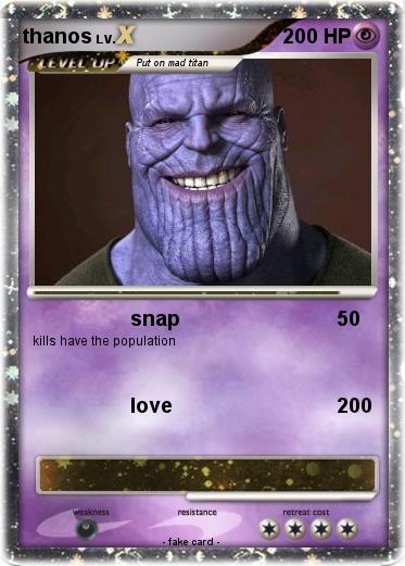 Pokemon thanos