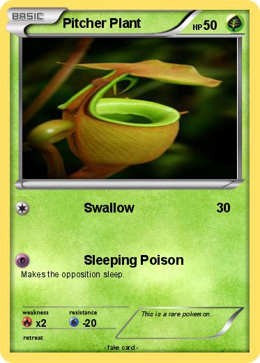 Pokemon Pitcher Plant
