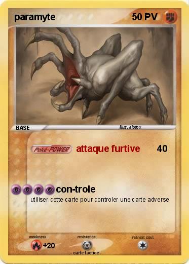 Pokemon paramyte