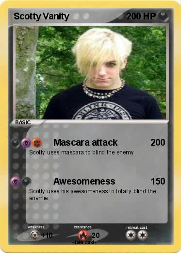 Pokemon Scotty Vanity