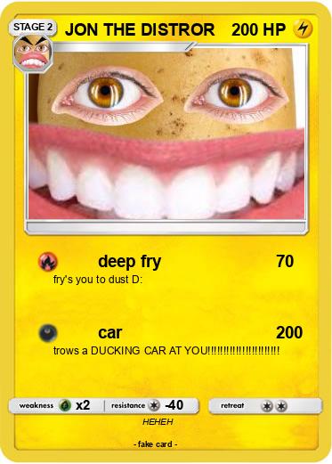 Pokemon JON THE DISTROR