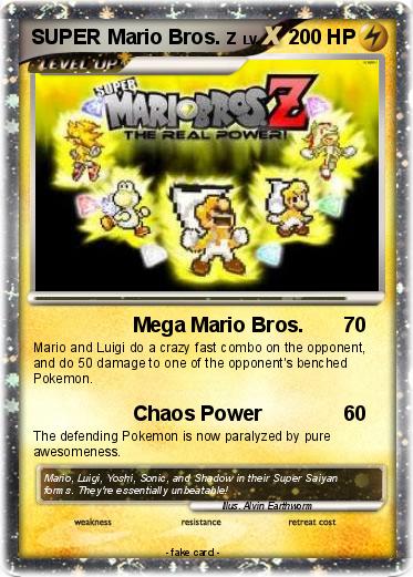 Pokemon SUPER Mario Bros. z