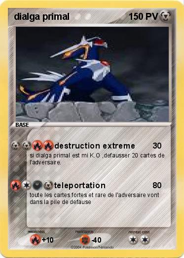 Pokemon dialga primal