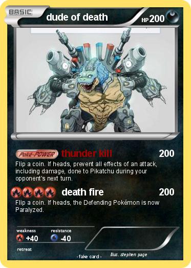 Pokemon dude of death