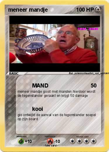 Pokemon meneer mandje