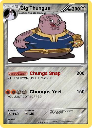 Pokemon Big Thungus