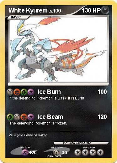 Pokemon White Kyurem
