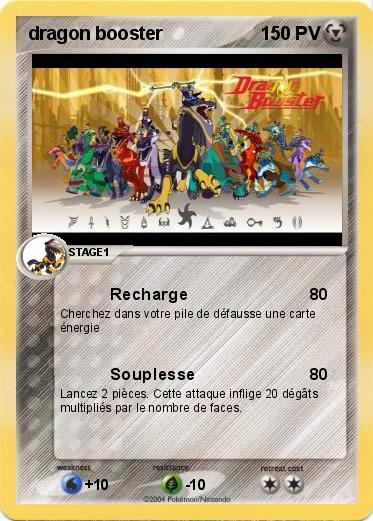 Pokemon dragon booster