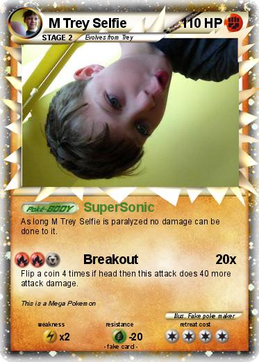Pokemon M Trey Selfie