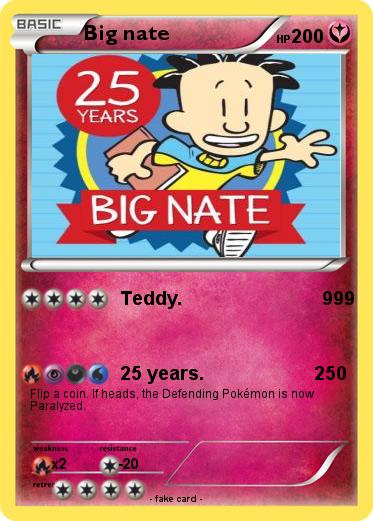 Pokemon Big nate