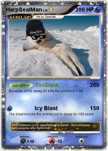Pokemon HarpSealMan