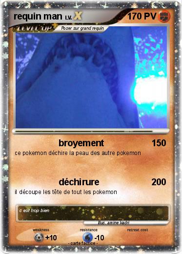 Pokemon requin man