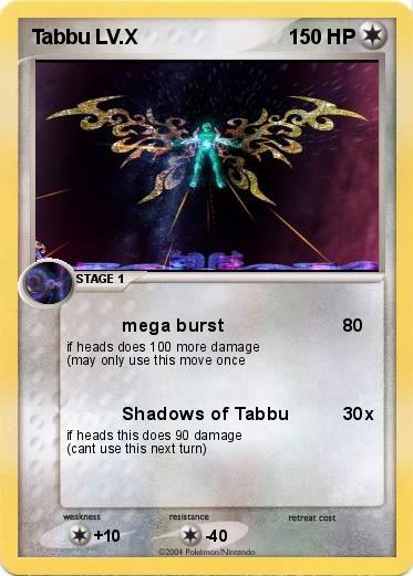 Pokemon Tabbu LV.X