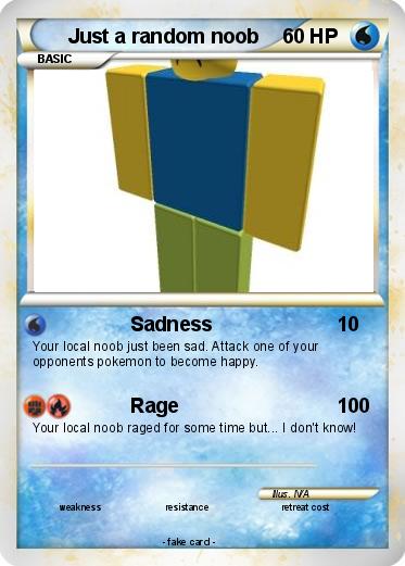 Pokemon Just a random noob