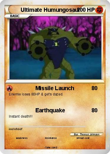 Pokemon Ultimate Humungosaur