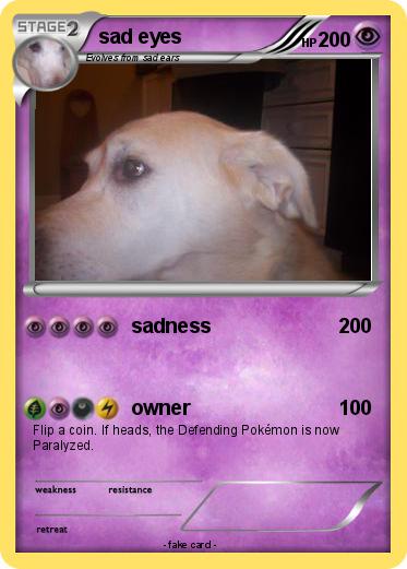 Pokemon sad eyes