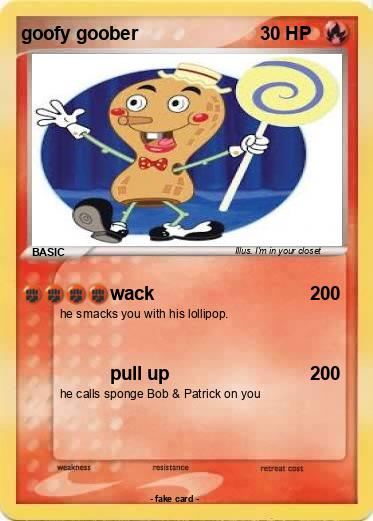Pokemon goofy goober