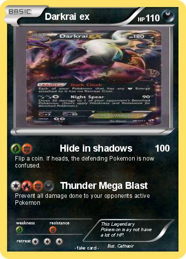 Pokemon Darkrai ex