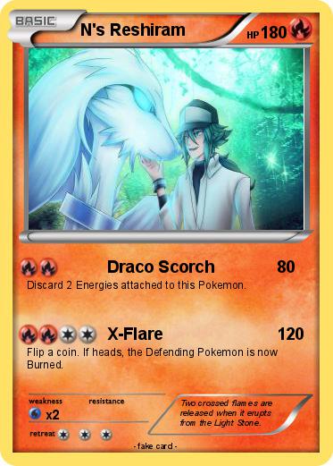 Pokemon N's Reshiram