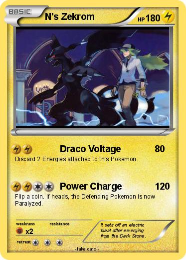 Pokemon N's Zekrom