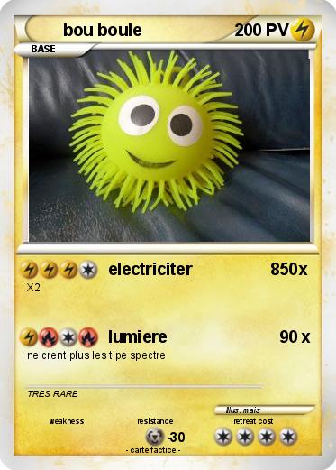 Pokemon bou boule