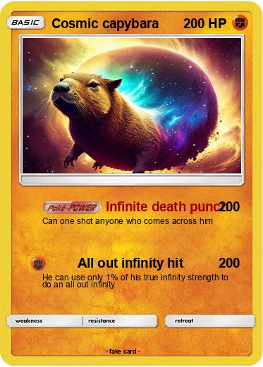 Pokemon Cosmic capybara