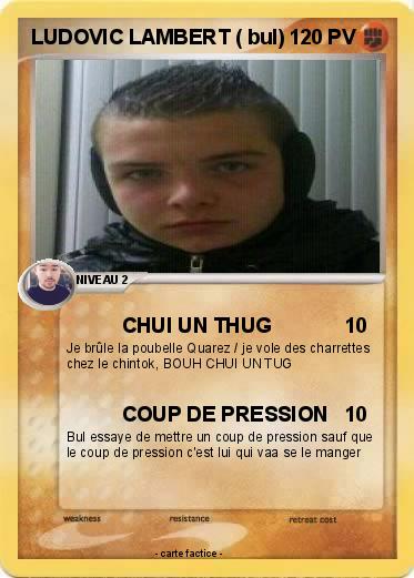 Pokemon LUDOVIC LAMBERT ( bul)