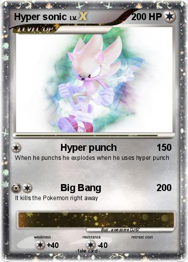 Pokemon Hyper sonic