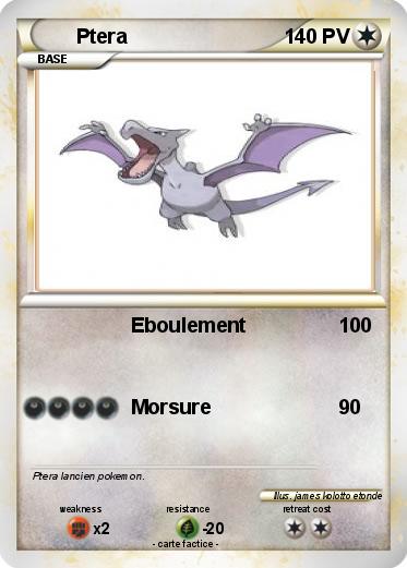 Pokemon Ptera