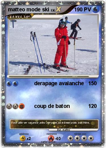 Pokemon matteo mode ski