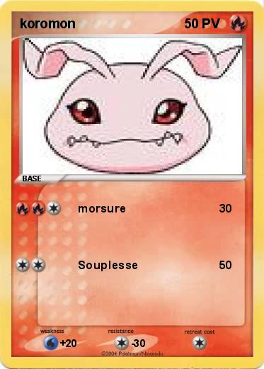 Pokemon koromon