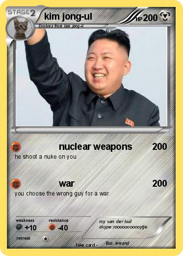 Pokemon kim jong-ul