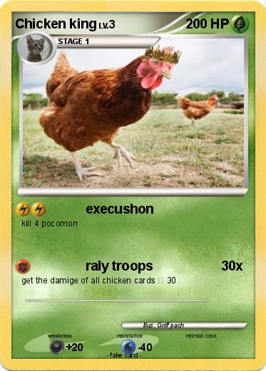 Pokemon Chicken king