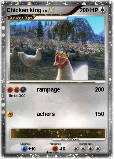 Pokemon Chicken king