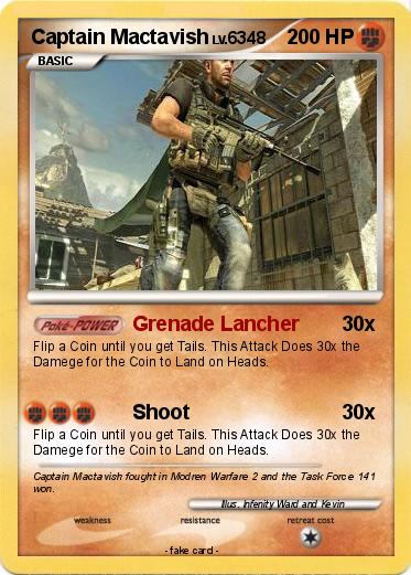 Pokemon Captain Mactavish