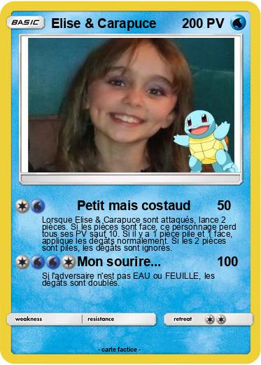 Pokemon Elise & Carapuce