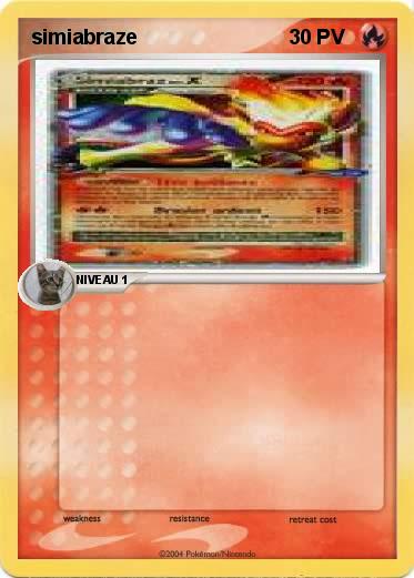Pokemon simiabraze
