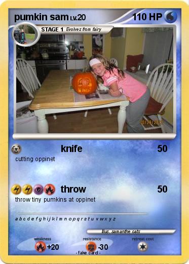 Pokemon pumkin sam