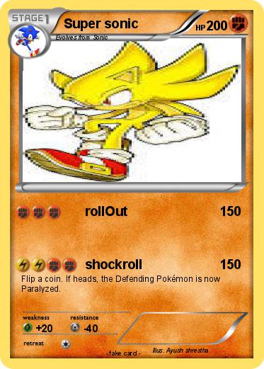 Pokemon Super sonic