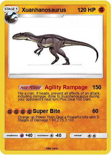 Pokemon Xuanhanosaurus