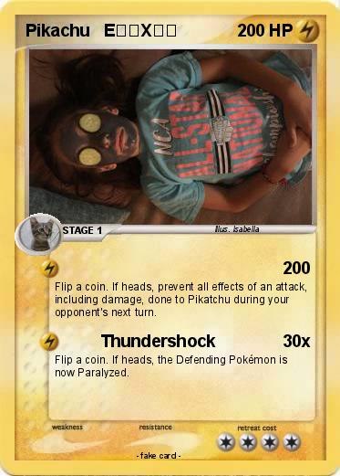 Pokemon Pikachu   E̥ͦX̥ͦ