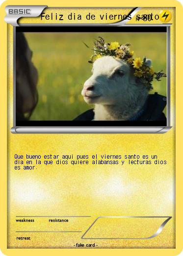 Pokemon Feliz dia de viernes santo