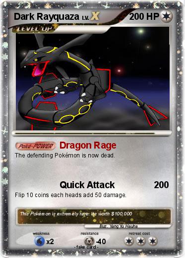 Pokemon Dark Rayquaza