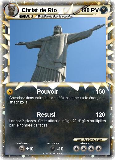 Pokemon Christ de Rio