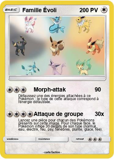 Pokemon Famille Évoli