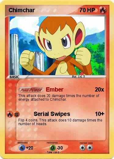 Pokemon Chimchar