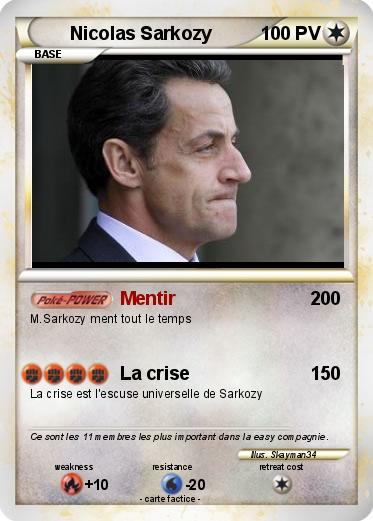 Pokemon Nicolas Sarkozy