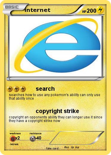 Pokemon internet