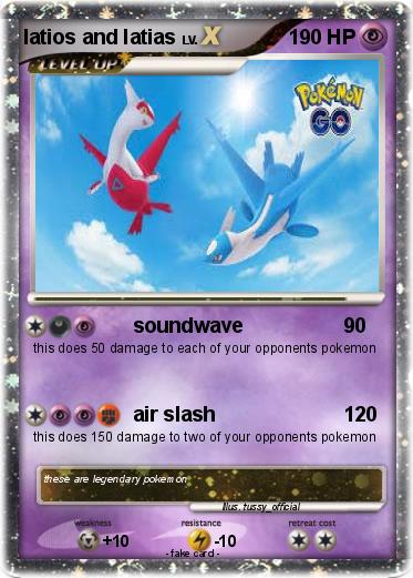 Pokemon latios and latias